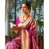 This Beautiful Saree Is Elegantly Decorated with Gorgeous Solid Jacquard Weave That Gives a Perfect Look To the Outfit.