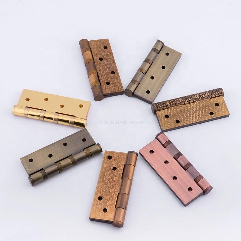 GUIDE Modern Brass Bisagras Stainless Steel 4BB Ball Bearing Flush Butt Door Hinge with 275 Opening and 3mm Thickness