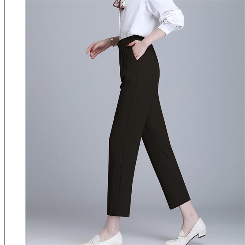 Women Spring Summer Casual High Waist Wide Leg Trousers Office Straight Pencil Suit Trousers Korean Stytle Harajuku Fashion Pant