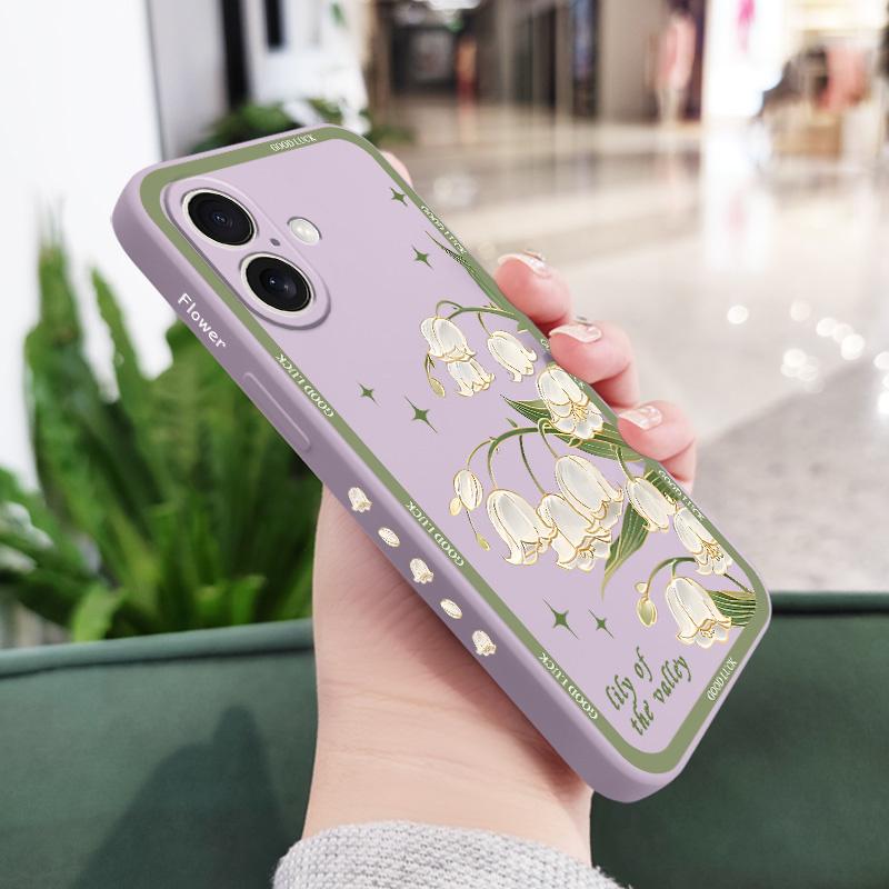 May Bells Phone Case For iPhone 16 16e 15 14 13 12 11 X XR XS Plus Pro Max Mini Silicone Cover