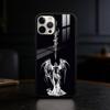 Готический Кибер Сигил Глаза Черепа Чехол для Телефона для iPhone 17/16/15/14/13/12/Plus/Pro/Max с Поддержкой Магнитной Беспроводной Зарядки