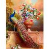 5D DIY Diamond Embroidery Animal Peacock Cross Stitch Diamond Painting Full Round Drill Picture of Home Christmas Present