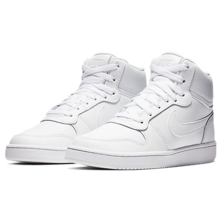 (WMNS) Nike Ebernon Mid 'Triple White' Женские AQ1778-100