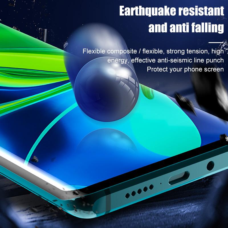 2 шт. Гидрогелевая пленка Защитная пленка для экрана - Без отпечатков пальцев, Гибкая, HD Прозрачная, Без пузырьков для iPhone, Samsung, Huawei, Xiaomi