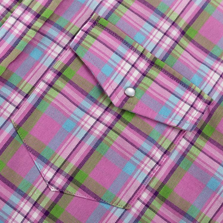 Clacive Модные свободные женские рубашки с длинным рукавом в клетку с лацканами 2024