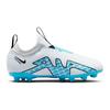 Nike Air Zoom Vapor 15 Academy HG Soccer Shoes Kids Footwear Blue White DJ5618-146