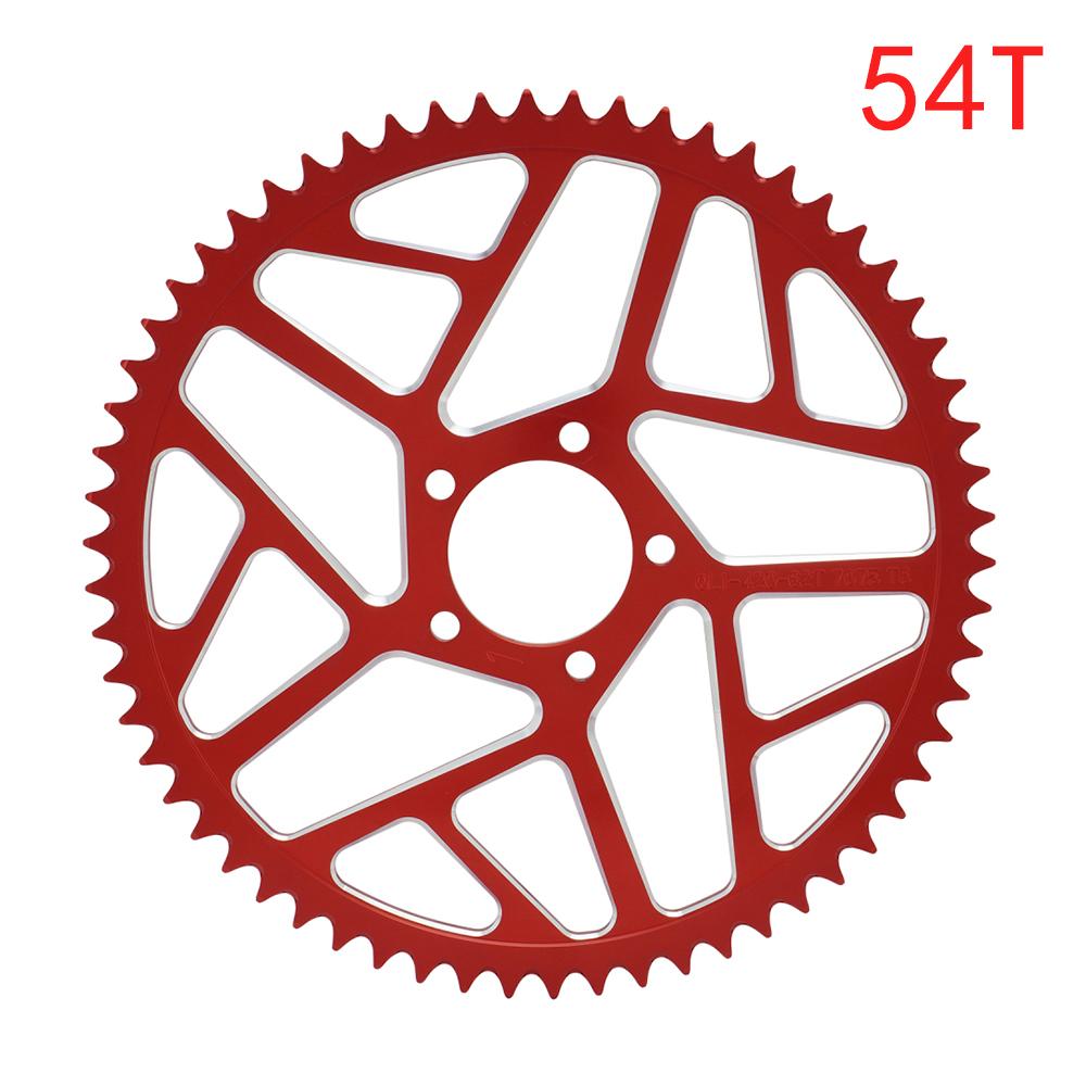 Motorcycle 48T 54T 60T 7075 Aviation Aluminum Alloy Rear Chain Sprocket For Surron Sur-Ron Sur Ron Lightbee X S Segway X160 X260