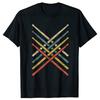 I Destroy Silence Drumming Vintage Drummer Drumset Drum Set TShirt Harajuku Cotton Casual Tees Cute Youth Tshirts Funny
