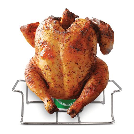 Подставка для курицы из нержавеющей стали Yousheng для гриля, духовки, пивной банки, подставка для курицы, вертикальная жаровня для приготовления пищи на открытом воздухе и в помещении