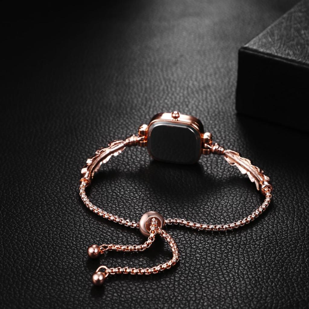 Wristwatch Glitter Analog Display Diamond Waterproof Quartz Leisure Business Fashion Accessory Birthday Anniversary Christmas Day Gift for Girlfriend