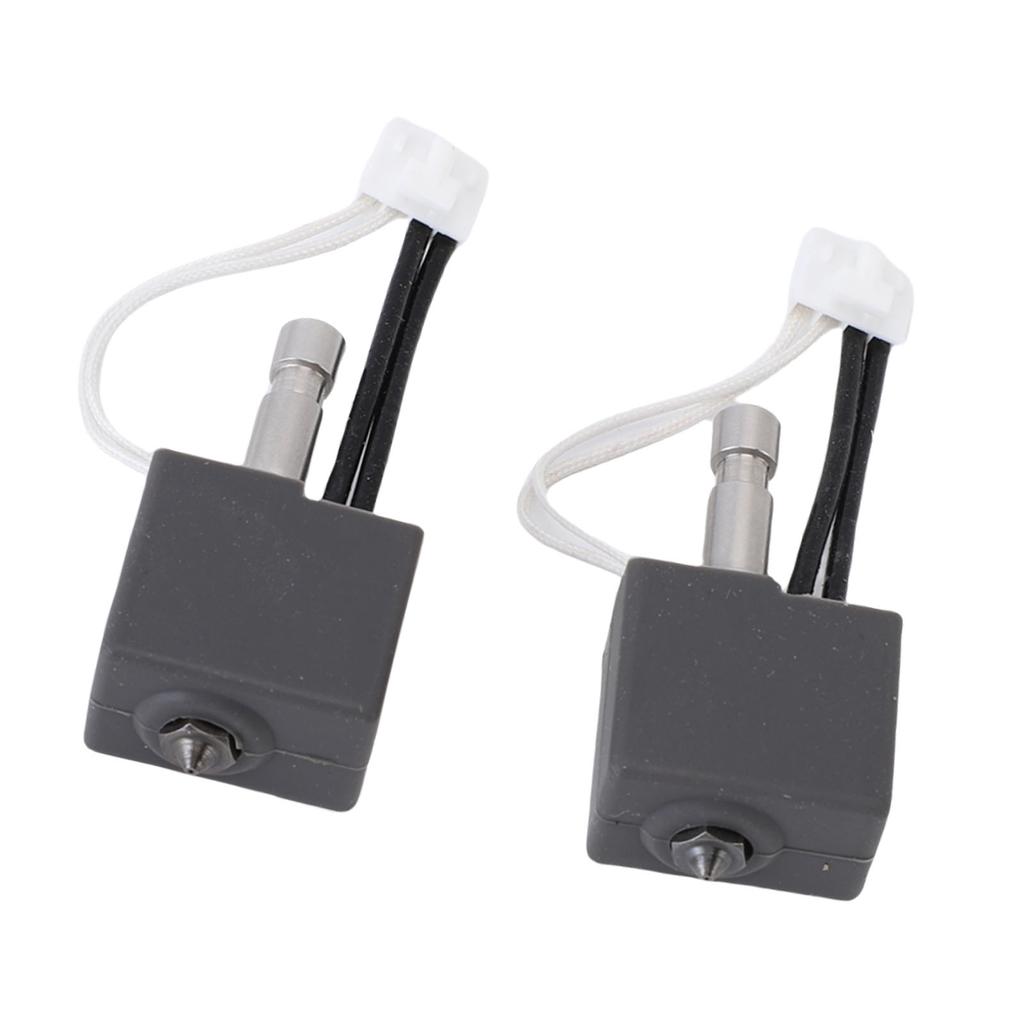 2 шт. Комплект хотэнда 3D-принтера Замена для Anycubic Kobra S1 Combo 0,4 мм Сопло из закаленной стали 200K