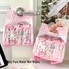 Влажные салфетки Sanrio Hello Kitty для малышей - Портативная упаковка для очищения рук и рта