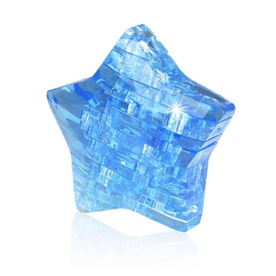 DIY 3D Crystal Puzzle Star Assembly Model Desk Decor Brain Teaser Children Toy