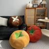 Mushroom Tomatoes Persimmon Plush Doll Cute Cartoon Vegetables Plush Toy Soft Stuffed Pillow Children Gifts