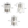 Male Female Thread Check Valve Nickel Plated Backflow Valve Durable One-way Valve  Toilet