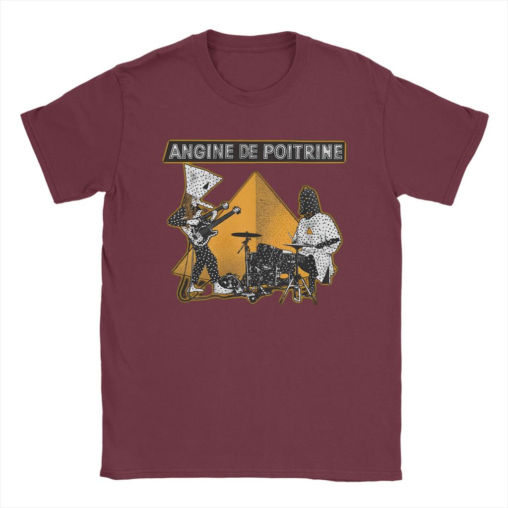 Angine De Poitrine T Shirt Summer Pure Cotton T Shirts For Unisex Casual Tshirt Short Sleeve Street Style Tees