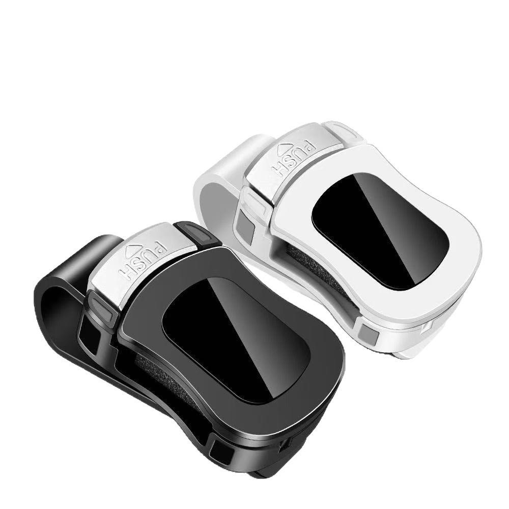 Multi-functional Car Glasses Rack Universal Car Sunglasses Holder Sun Visor Glasses Holder Clip