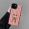 Cute Green And White Plaid Animal Phone Case For Samsung Galaxy S26 S25 Ultra S24 S23 FE S22 S21 Plus A56 A55 Hard Matte Cover