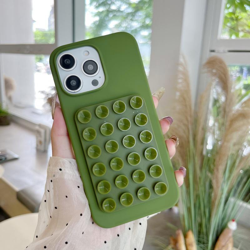 Многофункциональная силиконовая присоска - подставка для телефона и наклейка на заднюю панель