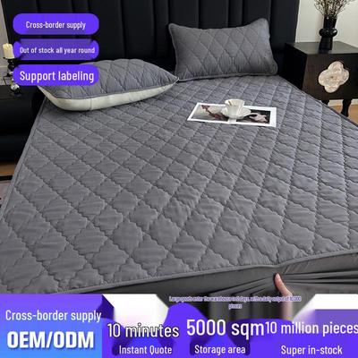 Водонепроницаемая стеганая простыня на резинке и протектор для матраса качества пятизвездочного отеля