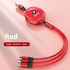 UYDH3 Hot 2025 Cable Scalable Phone Car Interior 3 In 1 USB Fast Charging Cable For BMW Series X1 X3 X4 X6 E90 E91 I3 I4 F30 F48 F30 F