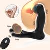 Wiggle Prostate Massager Anal Plug Men Wireless Remote Butt Plug Vibrator Heating 10 Mode