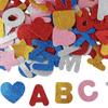 140pcs 1.7inch Alphabet Stickers EVA Self-Adhesive  for Scrapbooks,Cards