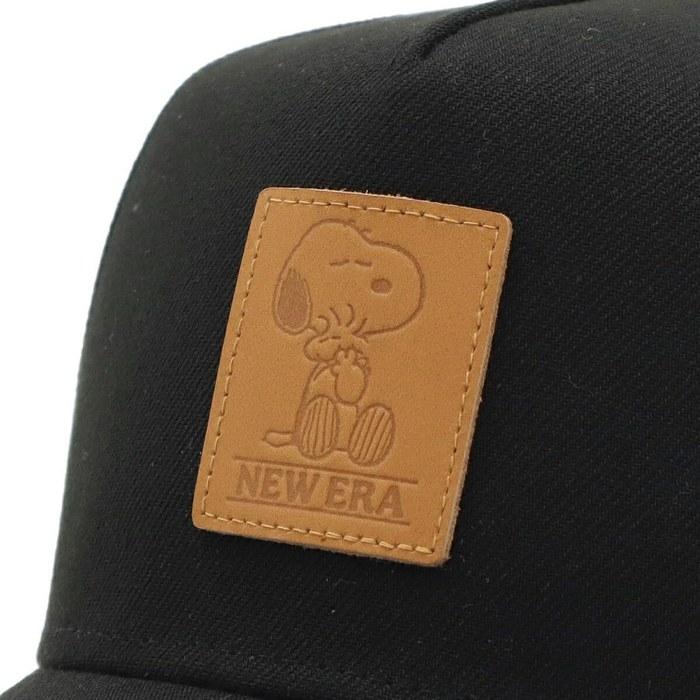 New Era Кепка 9FORTY A-Frame 14677550 Черный Арахис Snoopy Сотрудничество