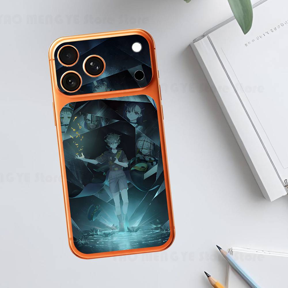 MILGRAM H-Haruka Yuno Для iPhone 17 Pro ProMax Задняя Защитная Декоративная Наклейка Задняя Крышка