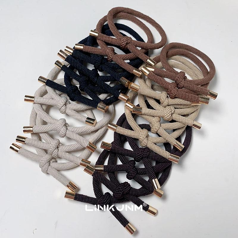 Elastic Hair Scrunchies for Women and Girls, Rubber Bands, DIY Bracelet Accessories, 20Pcs