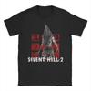 Футболки Silent Hill 2 Мужские Женские Чистый Хлопок Смешная Футболка Круглый Вырез Хоррор Игра Футболки С Коротким Рукавом Одежда 6XL