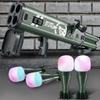 RPG Quadruple Toy Rocket Launcher Shooting Soft Bullet Weapo Children Outdoor Game Fake Gun Toy For Birthday Gifts Movie Props