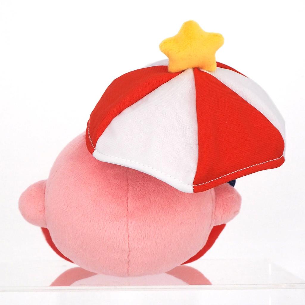 Sanei Boeki Kirby of the Stars KP23 Зонтик Кирби Мягкая игрушка Высота 11 см