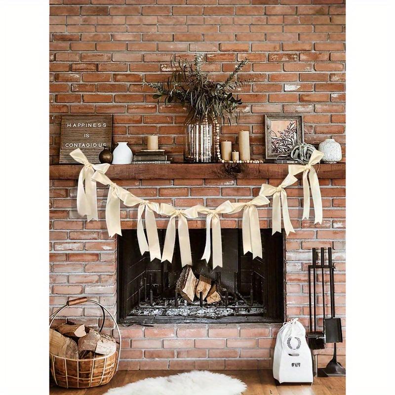 1 шт. Розовый Белый Бант Украшения для Вечеринки Баннер Бант Гирлянда Декор, Бант Гирлянда Лента для Вечеринки Праздника Дня Рождения Свадьбы Помолвки Спальни