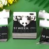 3D блокнот-календарь Panda, недельный, ODM, стиль животных, новые идеи продуктов, креативная бумажная фабрика