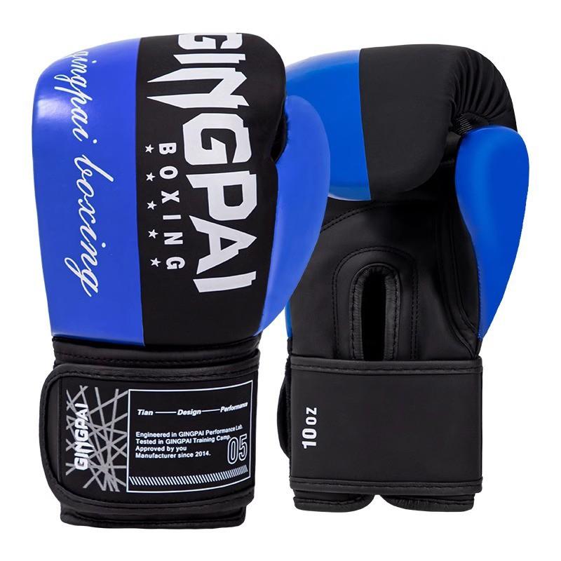 Adult Boxing Gloves Muay Thai Kickboxing Sandbag Training Unisex PU Leather Punching Mitts 4oz-12oz