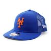 New Era Mesh Cap LP9FIFTY New York Mets MLB TRUCKER MESH CAP BLUE NEW ERA NEW YORK METS LOW PROFILE SNAPBACK [Used]