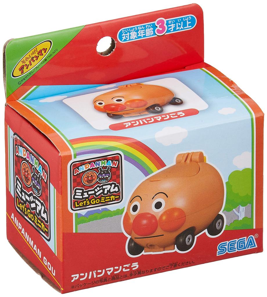 SEGA FAVE Anpanman Museum Go Miniature Car Anpanman Go Let's