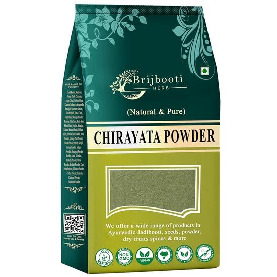 Brijbooti Chirayata Powder 400 Gm - chirata - Kirayata- Kalmegh | Bitterstick Powder| Pure & Natural