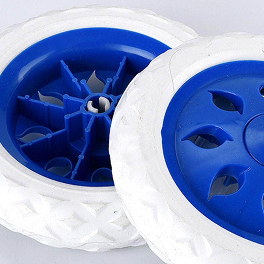 2Pcs 6.3Inch Shoppin Cart Wheels Flexible Wheelchair Caster  Luggage Accessories