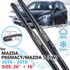 Car Front Wiper Blade For Mazda Premacy Mazda5 5 CW 2010~2018 Windscreen Windshield Accessories 2017 2016 2015 2014 2013