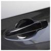 1 Set Car Exterior Door Handle Cover Trim Fit for Nissan Rogue Murano Maxima Glossy Black ABS