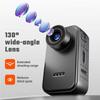 2K Thumb Camera Action Cameras With 130° Wide Angle Lens Magnetic Mount For Outdoor Sports Cycling Skiing
