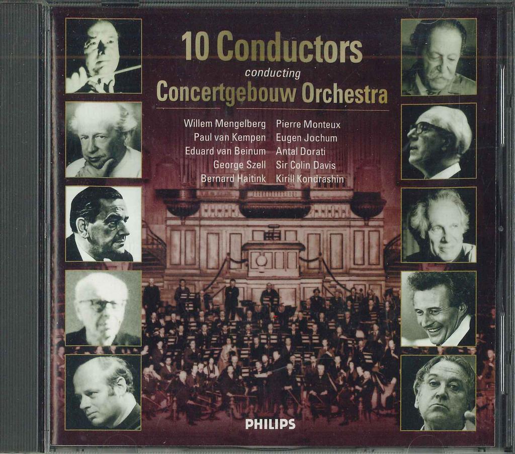 CD VARIOUS - 10conductors BCC1022 PHILIPS Japan Classical Used