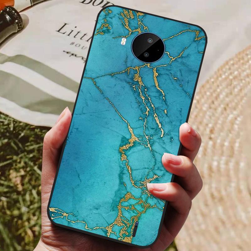 Для Nokia C20 Чехол Мягкий ТПУ Силиконовый Мультяшная Задняя Крышка для Nokia C20 Plus Чехлы для Телефона ТПУ Черный Бампер для NokiaC20 C 20 Plus