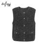 Eifini Women's Shimmer Sequin Knit Vest