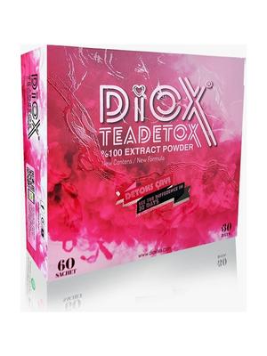 Diox Tea Детокс-чай, 60 шт., оригинальная упаковка на 1 месяц