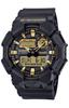 Часы Casio (GA-010GB-1A9JF) Мужские, Черные, Аутентичный японский продукт, Долговечный аккумулятор, Сделано из экологически чистых материалов