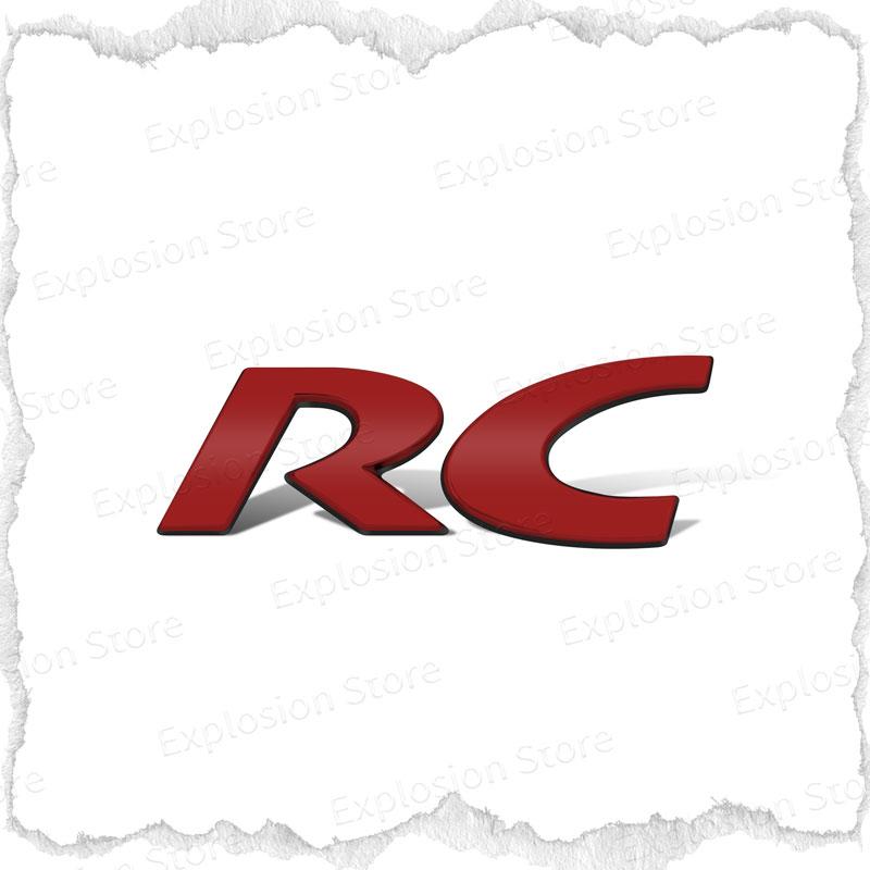 3D металлический декор автомобиля RC эмблема задний багажник значок наклейка на крыло наклейки на тело для RC Sport 301 308 307 208 5008 107 206 207
