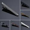 Men Tie Clip Fashion Pattern All Match Polished Accessory Smooth Surface Business Tie Clamp for Adult